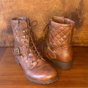 G by Guess Brown Ankle Boots